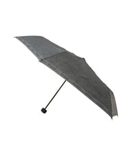 FERRÈ MINI Windproof manual umbrella grey tie 02 - Umbrellas - 3