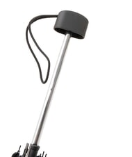 FERR&Egrave; LOGO ALL OVER Mini Manual Umbrella black03 - Umbrellas - 4