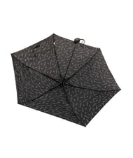 FERR&Egrave; LOGO ALL OVER Mini Manual Umbrella black03 - Umbrellas - 5