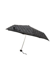 FERRÈ LOGO ALL OVER Mini Manual Umbrella black01 - Umbrellas - 3