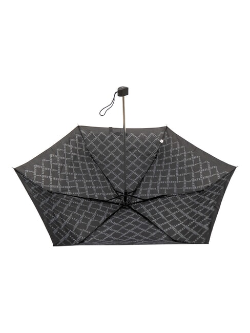 LOGO ALL OVER Mini Manual Umbrella black01 - Umbrellas