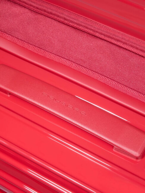 PQ-LIGHT Medium expandable trolley Red2 - Rigid Trolley Cases