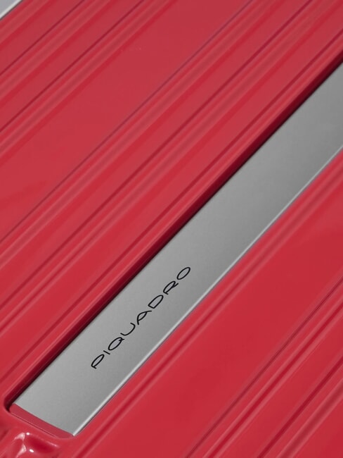 PQ-LIGHT Ultra slim cabin trolley Red2 - Hand luggage