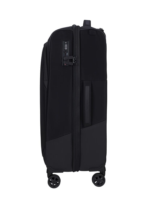 BIZ2GO TRVL Medium Expandable Trolley BLACK - Semi-rigid Trolley Cases