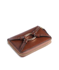 THE BRIDGE AMELIA Mini zip around leather wallet BROWN - Women&rsquo;s Wallets - 4