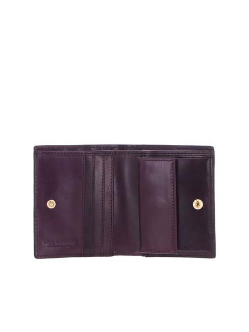 LUCREZIA Medium Leather Wallet grape abb. gold - Women’s Wallets