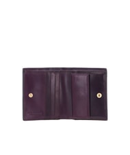 THE BRIDGE LUCREZIA Medium Leather Wallet grape abb. gold - Women’s Wallets - 2