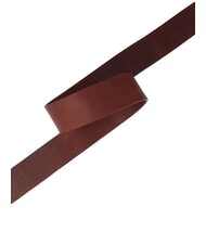 THE BRIDGE BRUNELLESCHI Shortenable leather belt brown 14/ruthenium palladium - Belts - 3