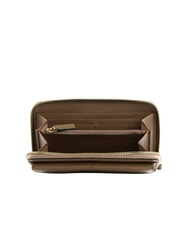 THE BRIDGE ELISABETTA Large leather wallet with pocket - Women&rsquo;s Wallets