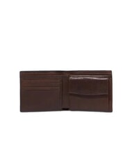 THE BRIDGE ALBERTO Leather wallet with coin purse sweet chestnut ruthenium dk - Men’s Wallets - 2