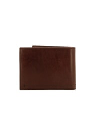 THE BRIDGE KALLIO Leather wallet with coin purse Brown / Ruthenium - Men&rsquo;s Wallets - 3