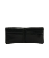 THE BRIDGE FILIPPO Leather wallet 8cc black / dark matte ruthenium - Men’s Wallets - 2