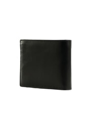THE BRIDGE FILIPPO Leather wallet 8cc black / dark matte ruthenium - Men’s Wallets - 3