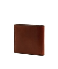 THE BRIDGE FILIPPO Leather wallet 8cc Brown / Ruthenium - Men&rsquo;s Wallets - 3