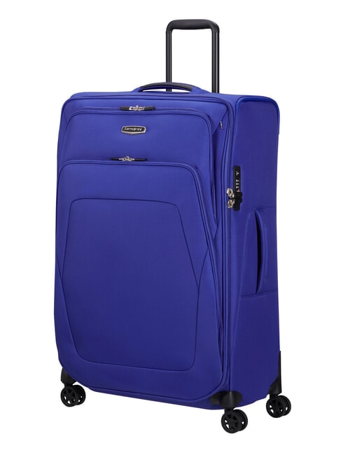 trolley SPARK SNG ECO, large size, expandable nauticblue - Semi-rigid Trolley Cases