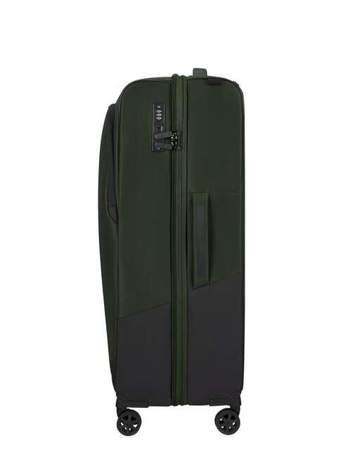 BIZ2GO TRVL Large Trolley earth green - Semi-rigid Trolley Cases