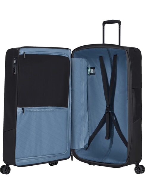 BIZ2GO TRVL Large Trolley BLACK - Semi-rigid Trolley Cases