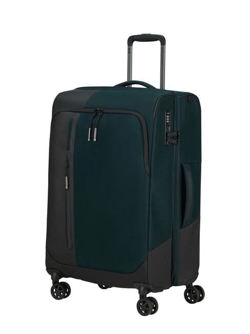 BIZ2GO TRVL Medium Expandable Trolley deep blue - Semi-rigid Trolley Cases