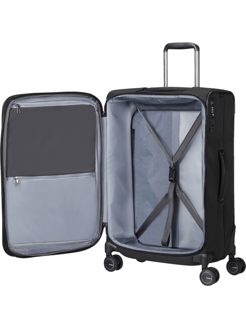 SPECTROLITE 3.0 TRVL  Medium Trolley, Expandable BLACK - Semi-rigid Trolley Cases