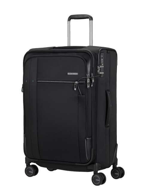 SPECTROLITE 3.0 TRVL  Medium Trolley, Expandable BLACK - Semi-rigid Trolley Cases