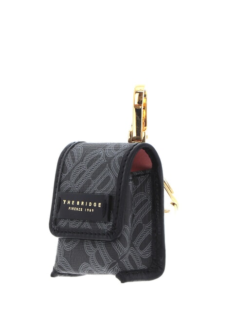 ANNA Airpods holder with keychain Black Gold - Key holders