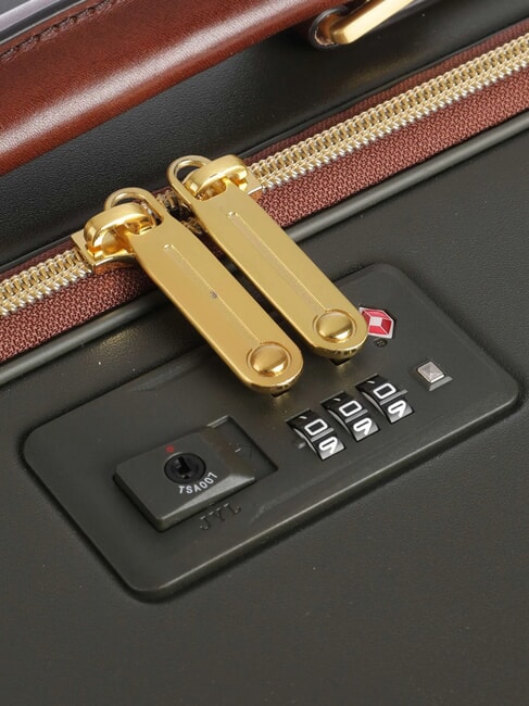 STORY  Large Trolley forest/brown gold abb. - Rigid Trolley Cases