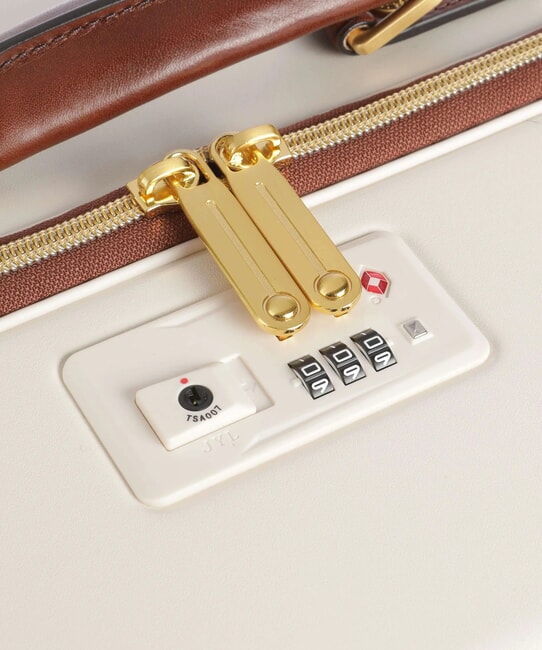 STORY  Large Trolley natural / brown abb. gold - Rigid Trolley Cases