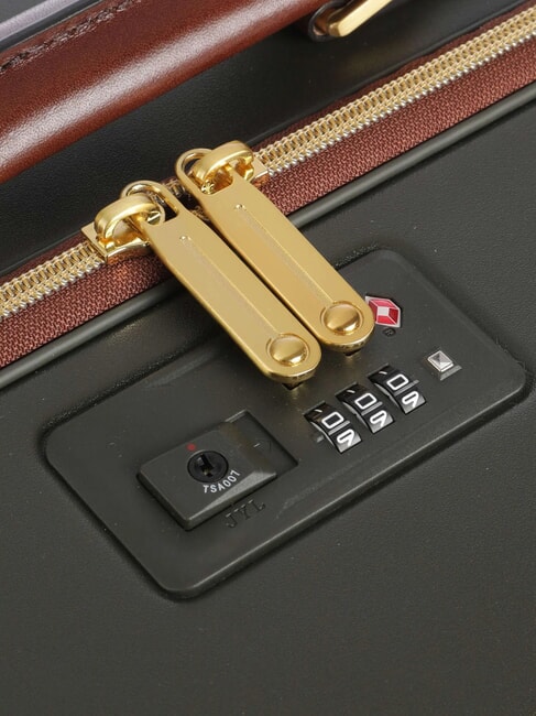 STORY  Medium Trolley forest/brown gold abb. - Rigid Trolley Cases