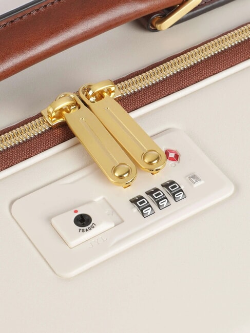 STORY  Medium Trolley natural / brown abb. gold - Rigid Trolley Cases