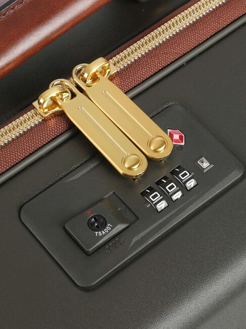 STORY  Trolley Hand Luggage forest/brown gold abb. - Hand luggage