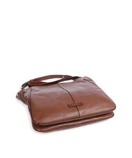 THE BRIDGE ELISABETTA Leather bag with shoulder strap BROWN - Women’s Bags - 5