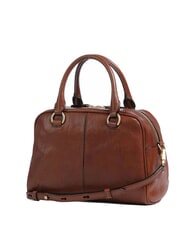THE BRIDGE FLORA Leather satchel bag with pockets - Women’s Bags