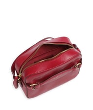 THE BRIDGE BETTINA Leather camera bag berry abb. gold - Women’s Bags - 4