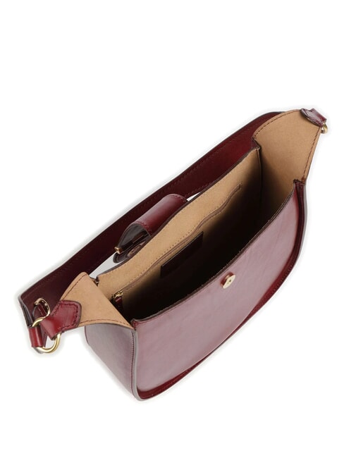 DORA Shoulder bag / crossbody bag Chianti / Bordeaux / Gold - Women’s Bags