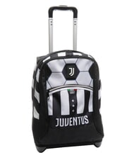 JUVENTUS #BOOTIT Backpack with trolley STRIPE BLACK / WHITE - Backpack trolleys - 6