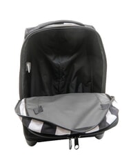 JUVENTUS #BOOTIT Backpack with trolley STRIPE BLACK / WHITE - Backpack trolleys - 7