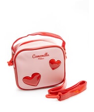 CAMOMILLA PAINTED HEART Mini Hand Bag, with shoulder strap LOLLIPOP PINK - Kids bags and accessories - 2