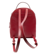 THE BRIDGE ELETTRA Round leather backpack berry abb. gold - Women’s Bags - 4