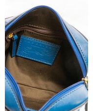 THE BRIDGE ELETTRA  Mini Shoulder Bag jeans gold clothing - Women’s Bags - 5