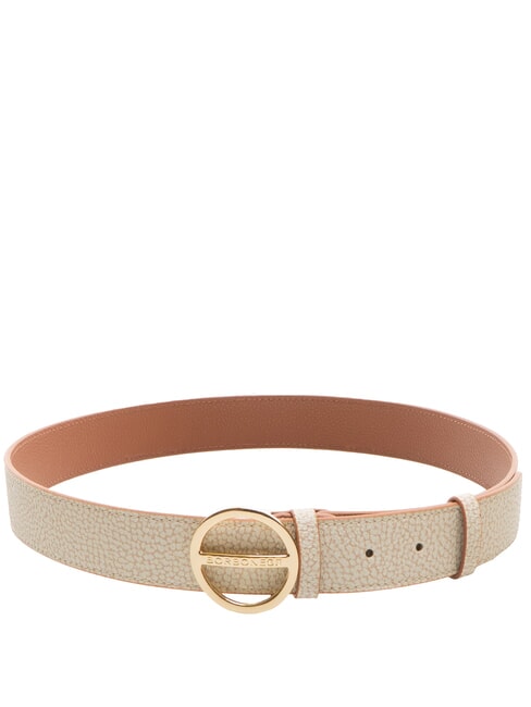 GRAFFITI Round buckle belt sand/coconut - Belts