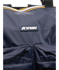 KWAY NOAM Nylon Backpack / Shopping Bag blue depth - Women&rsquo;s Bags - 3