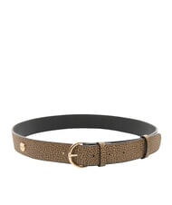 BORBONESE GRAFFITI Belt with studs - Belts