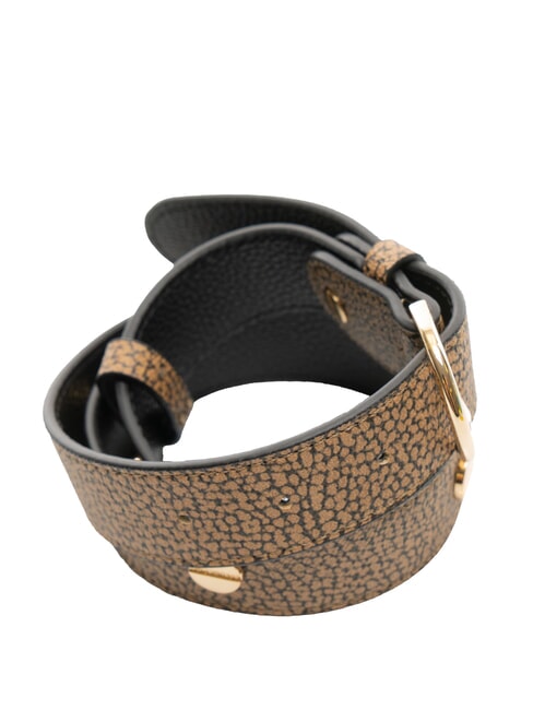 GRAFFITI Belt with studs natural op / black - Belts