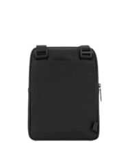 PIQUADRO RHINO Leather iPad 11" bag Black - Over-the-shoulder Bags for Men - 3