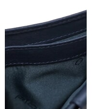 PIQUADRO AKRON Leather wallet with coin purse blue - Men’s Wallets - 3