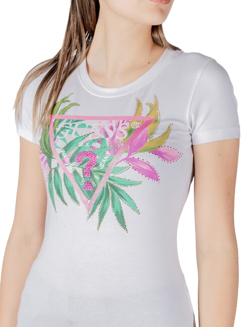 CN SS LEAF Short-sleeved T-shirt purwhite - T-shirt