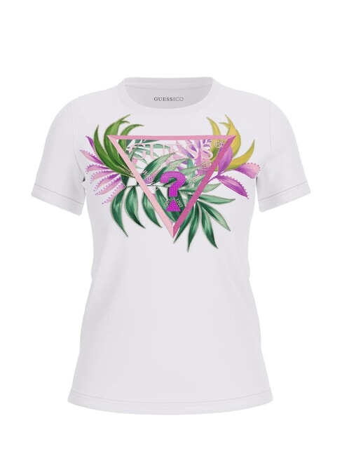 CN SS LEAF Short-sleeved T-shirt purwhite - T-shirt
