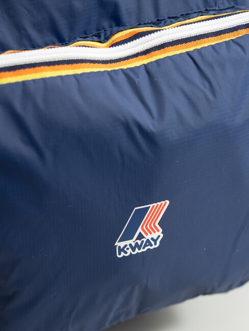 LE VRAI 3.0 MARCEL Foldable nylon duffel bag deep cobalt blue - Duffle bags