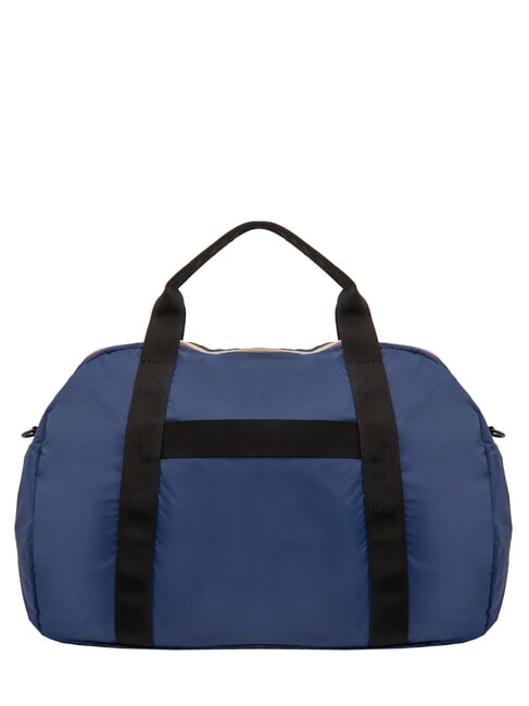 LE VRAI 3.0 MARCEL Foldable nylon duffel bag deep cobalt blue - Duffle bags