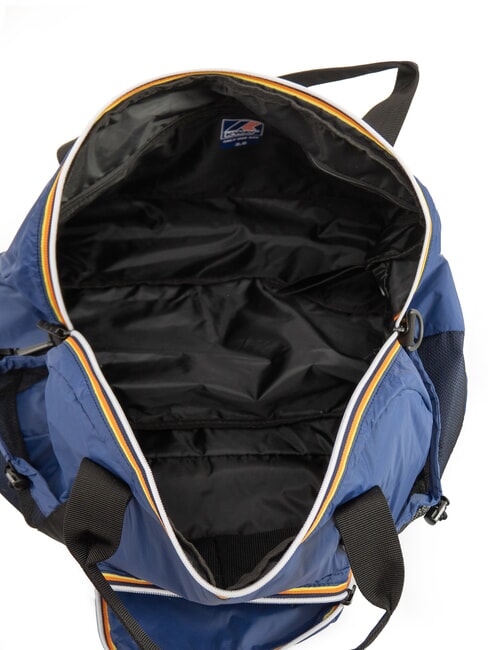 LE VRAI 3.0 MARCEL Foldable nylon duffel bag deep cobalt blue - Duffle bags